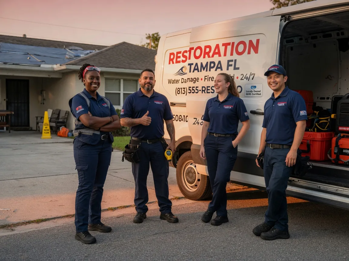 Water Damage Restoration company in Crowley, TX